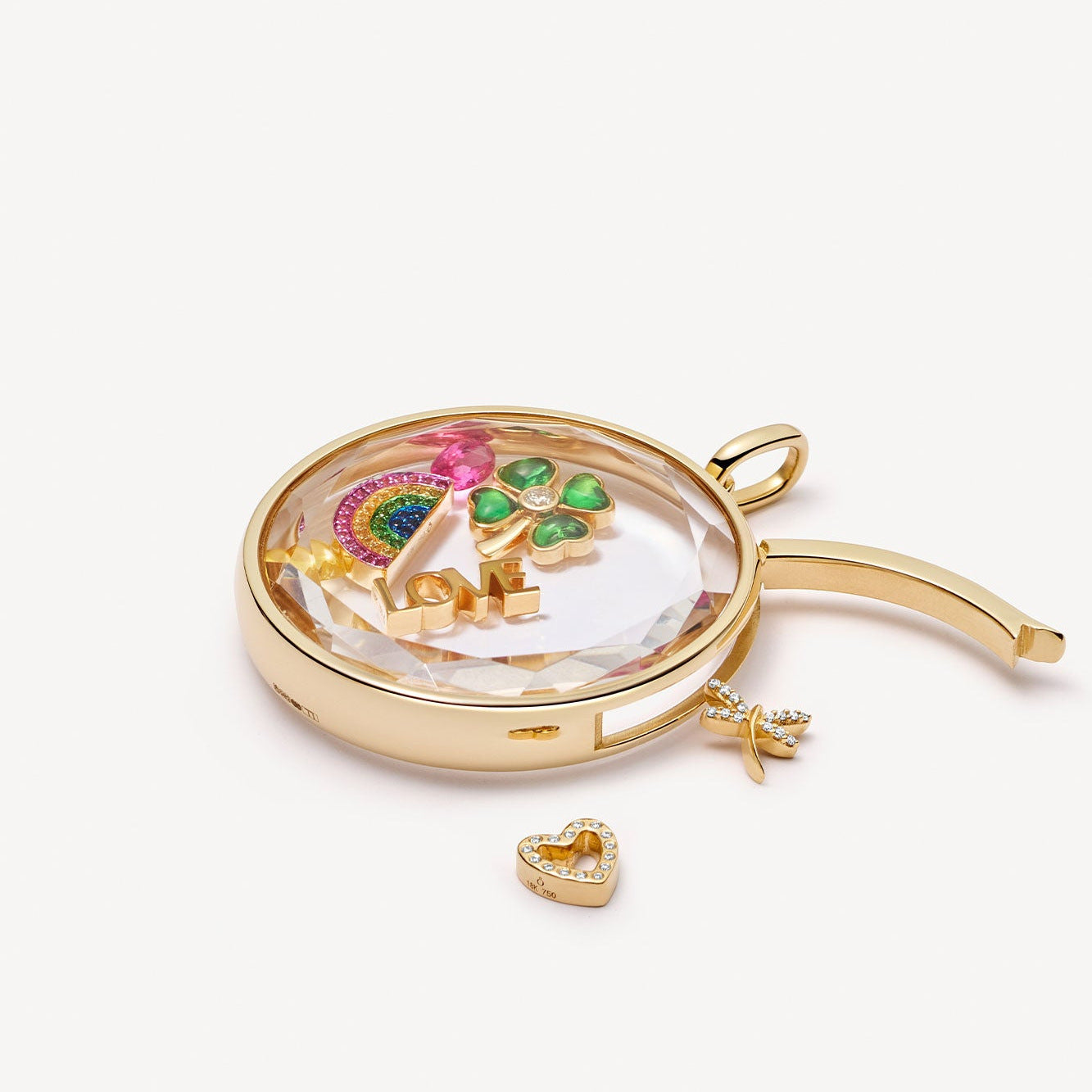 Collar Dorado para Charms